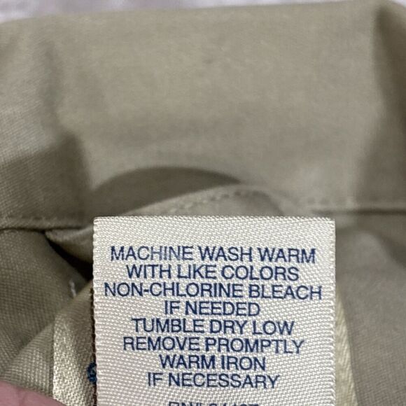 TravelSmith Vintage Khaki Utility Jacket Trench Coat Chore Coat XL Style 8728 - Picture 6 of 10